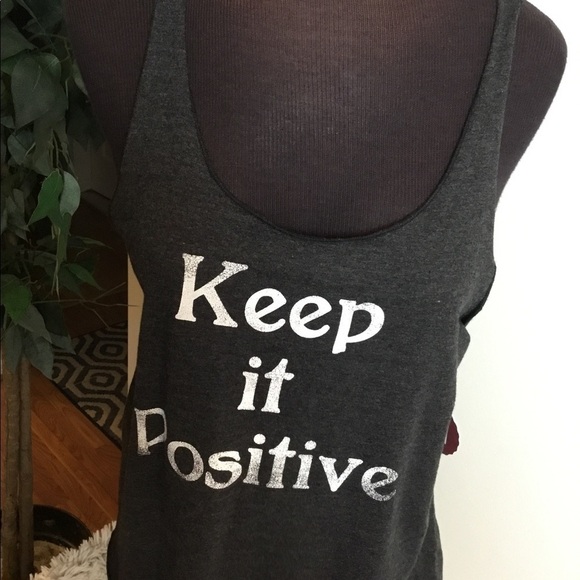 So KEEP IT POSITIVE tank black/white Medium - Picture 2 of 15